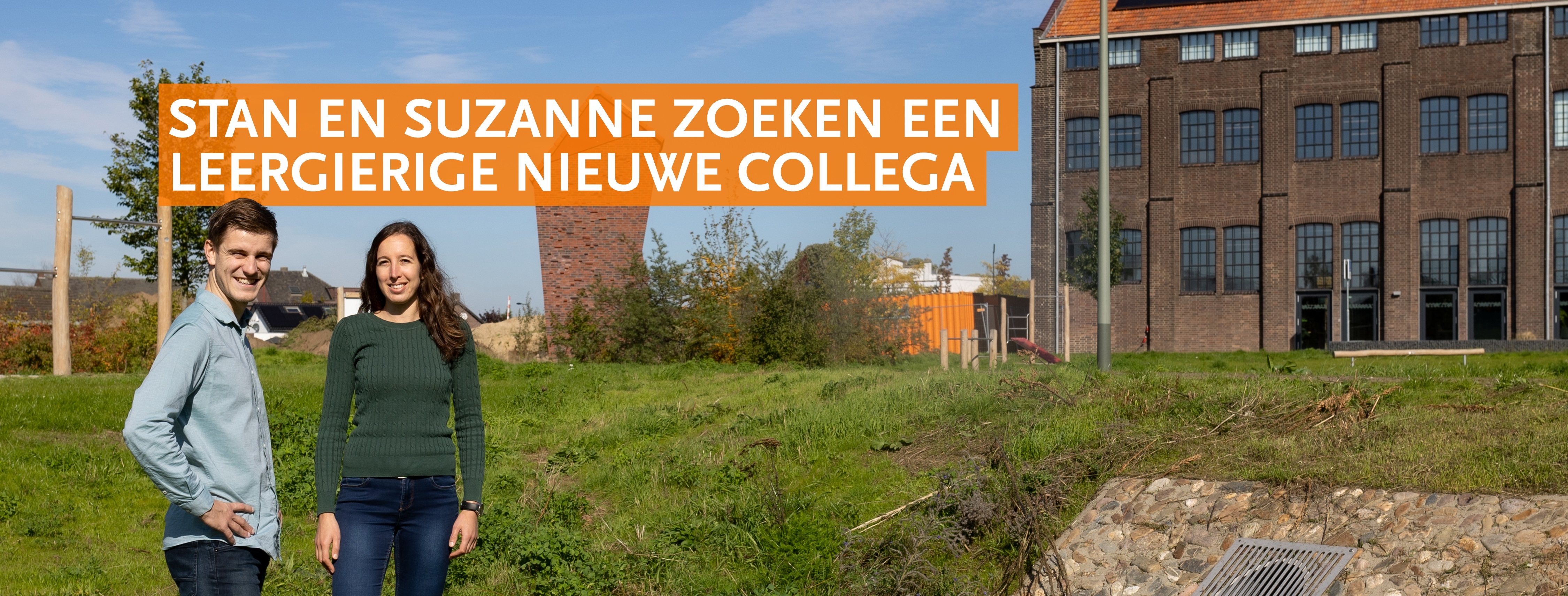 Stan en Suzanne zoeken een leergierige nieuwe college binnen het ruimtelijk domein