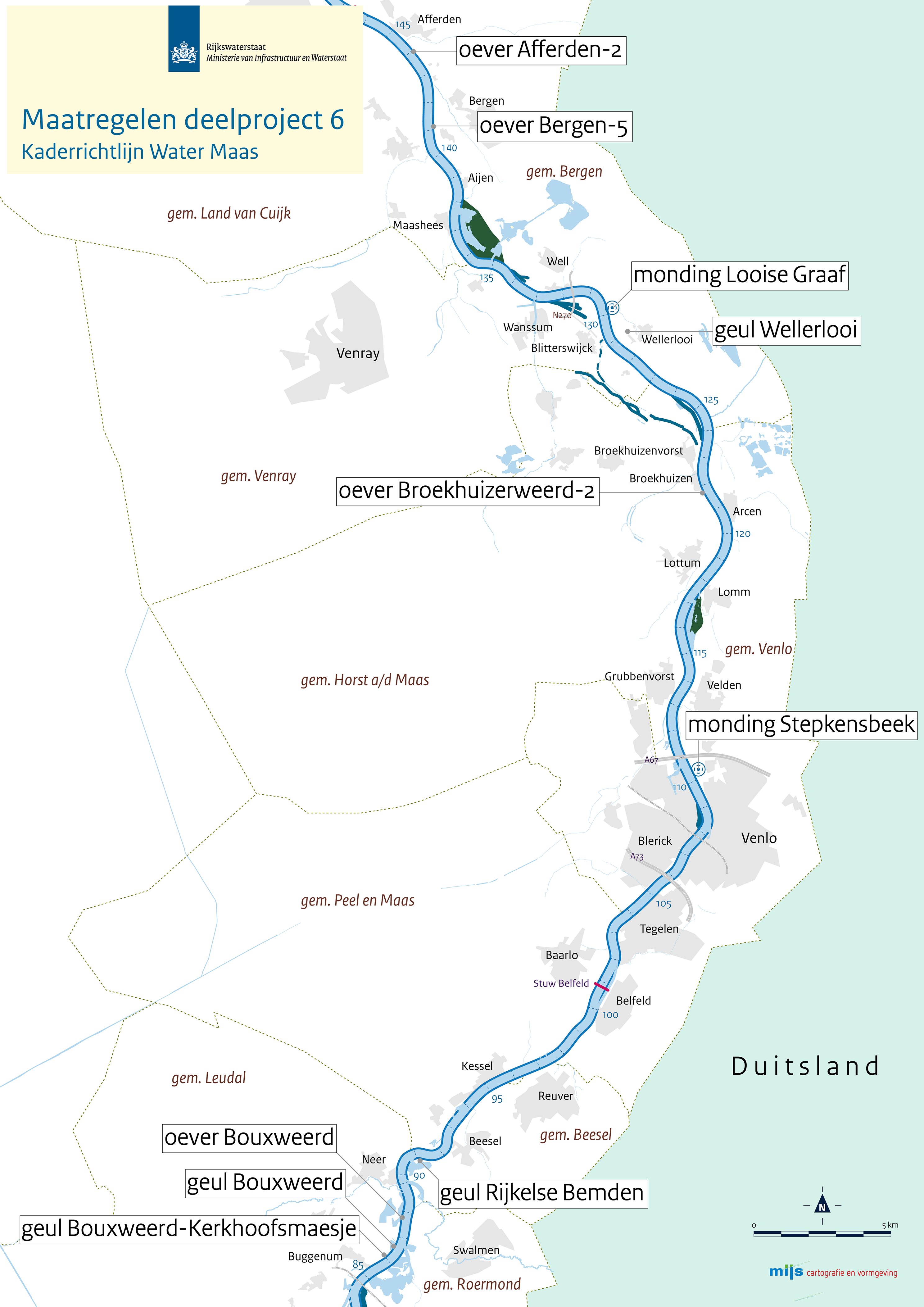 Plattegrond Geul Rijkelse Plas