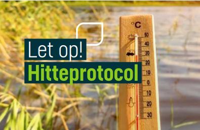 Let op hitteprotocol van afvalinzameling