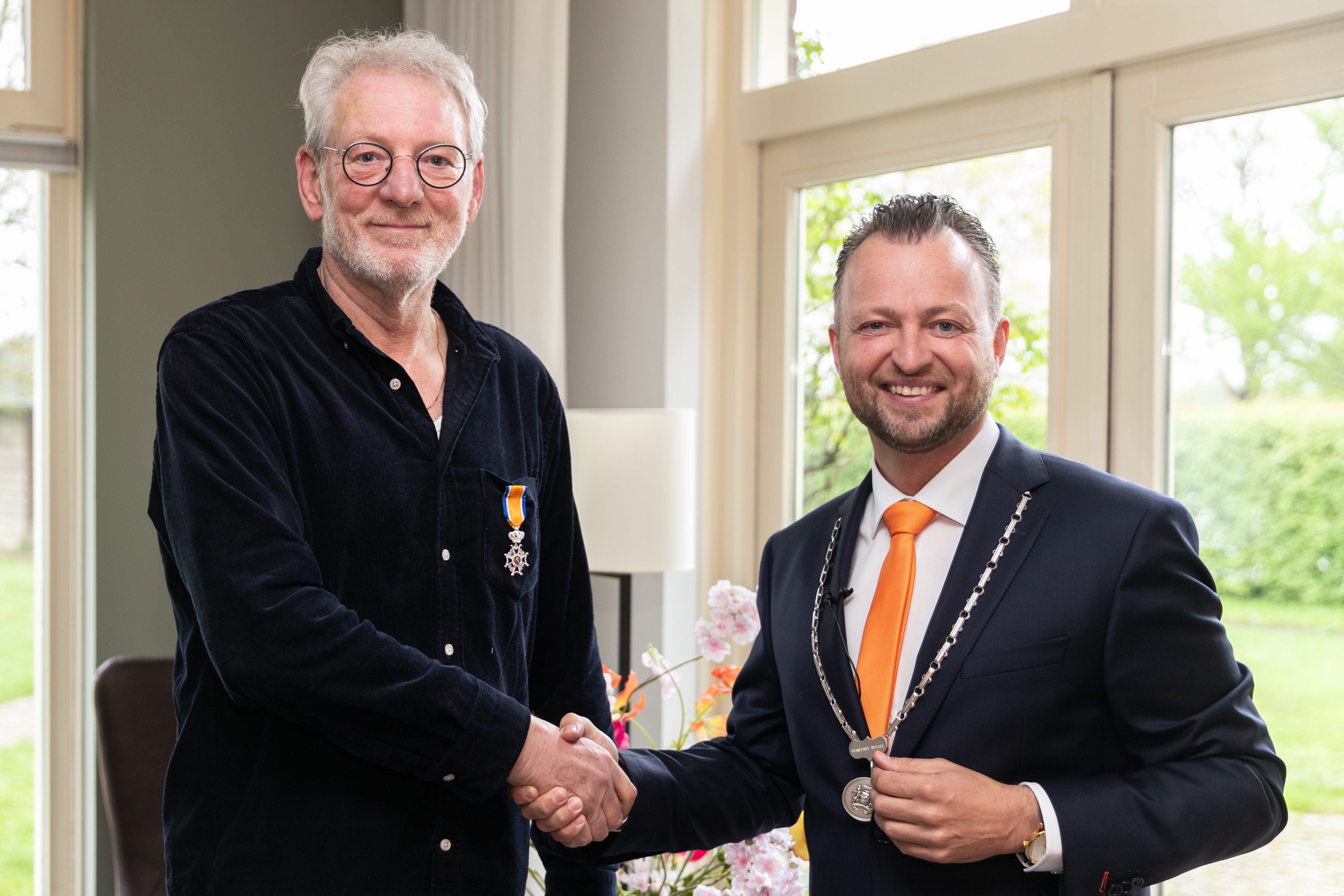 Ton Heldens als Lid in de Orde van Oranje Nassau bij Lintjesregen 2025