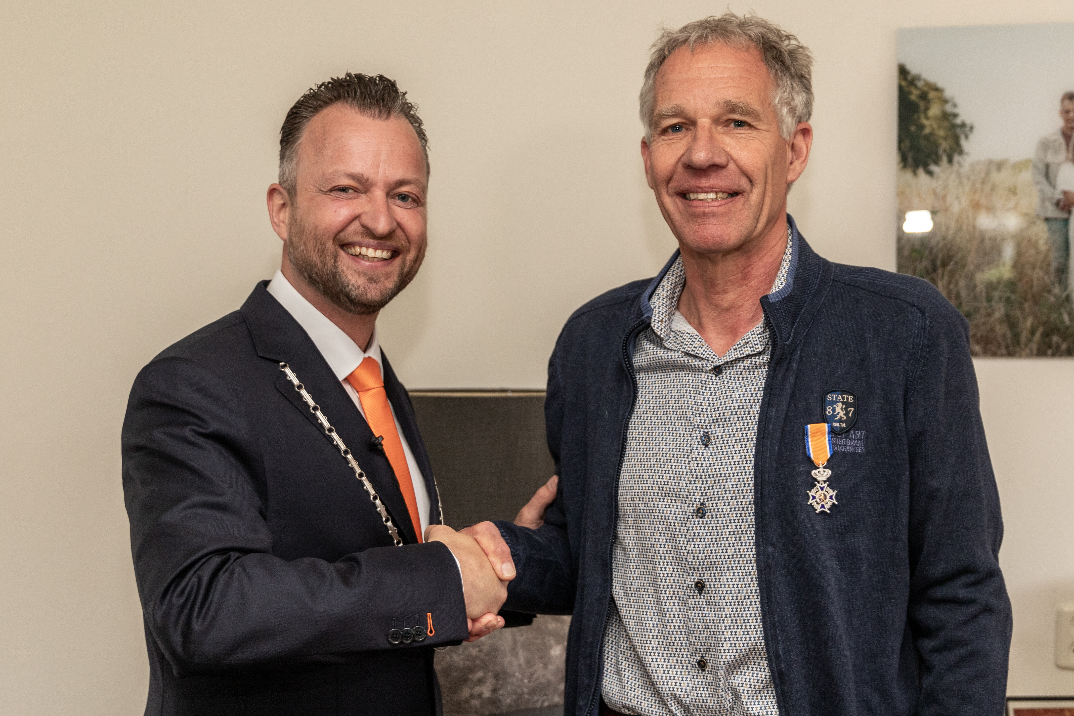 Huub Levels als Lid in de Orde van Oranje Nassau bij Lintjesregen 2025