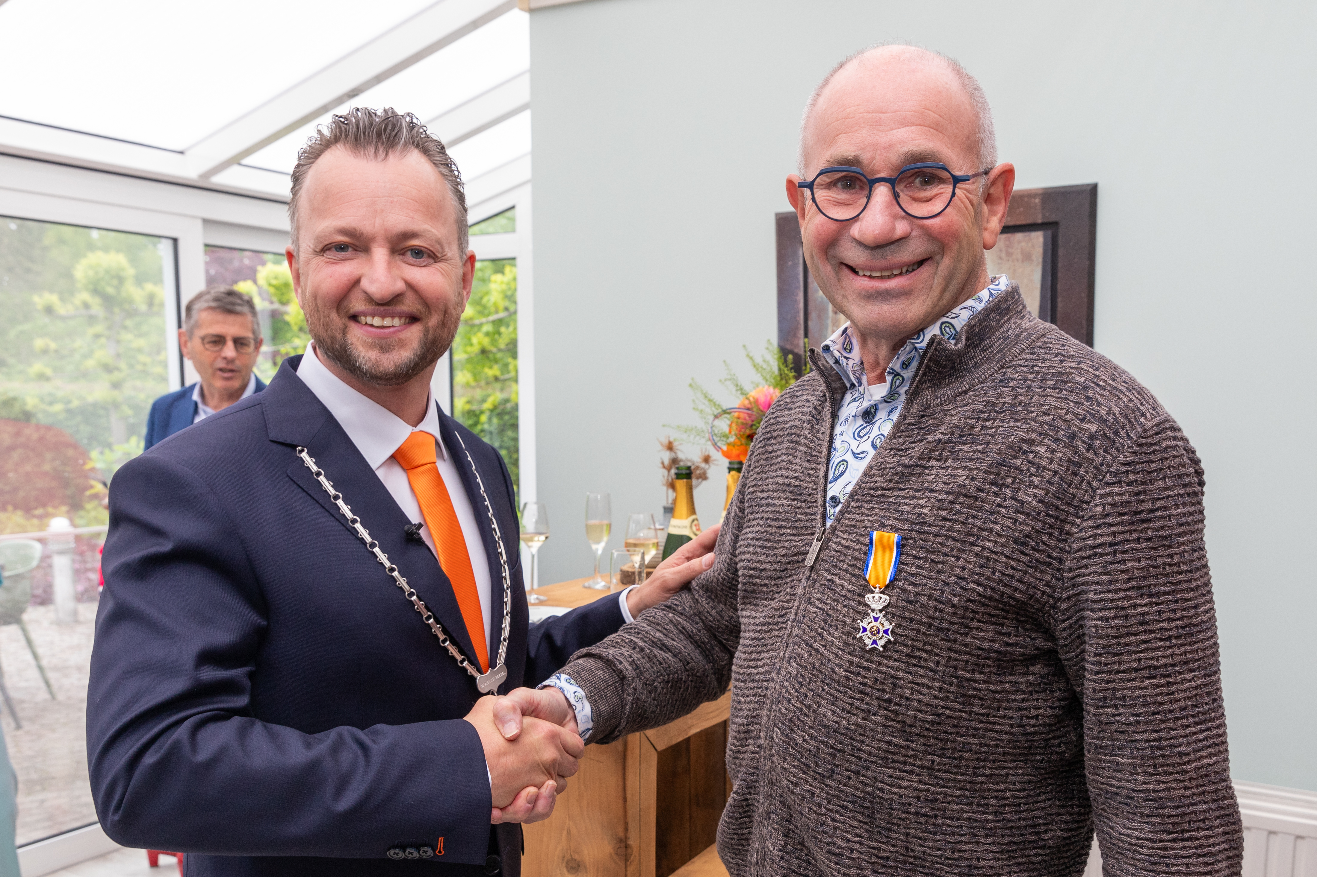 Har Reijnders als Lid in de Orde van Oranje Nassau bij Lintjesregen 2025