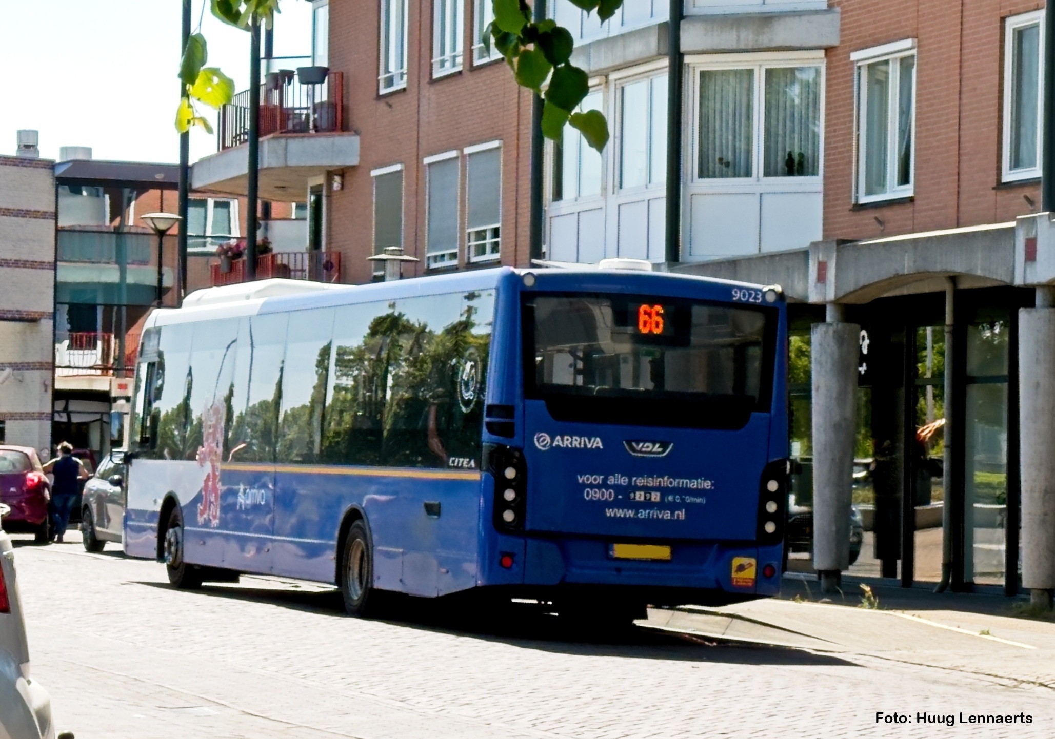 Arriva bus in centrum Reuver
