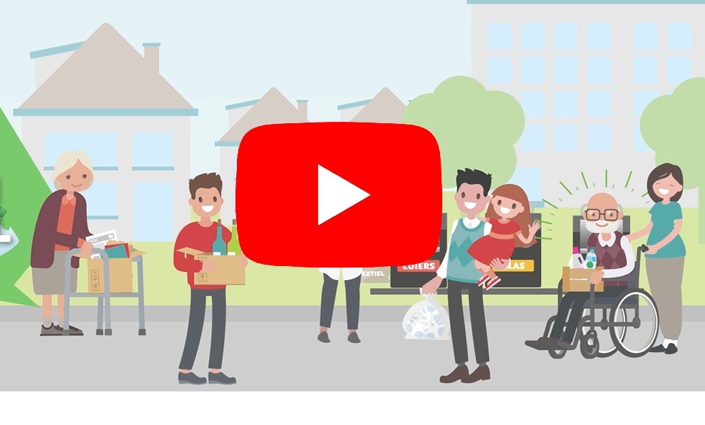 Afbeelding van de video waarin wordt uitgelegd hoe het afval in onze gemeente wordt opgehaald