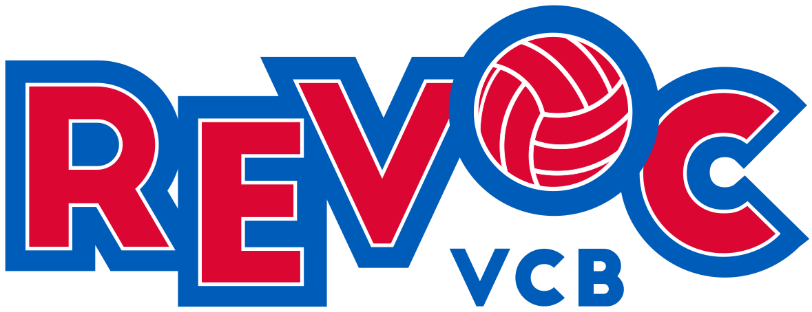 Logo van volleybalvereniging Revoc/VCB